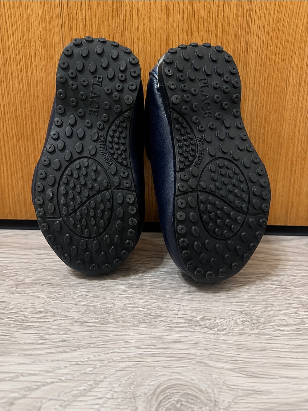 Place Navy Slip-On Moccasin Loafers for Kids - Picture 2 of 3